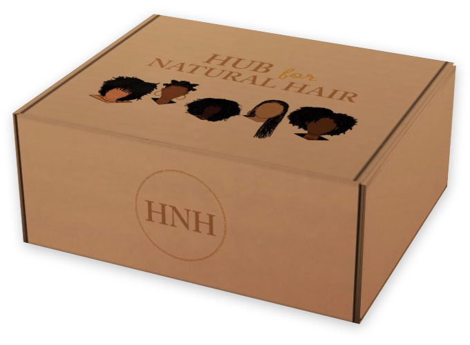 Hub for Natural Hair - Product Box